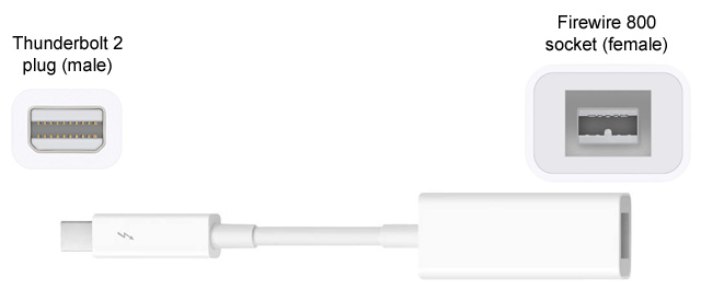 Apple Firewire adaptor